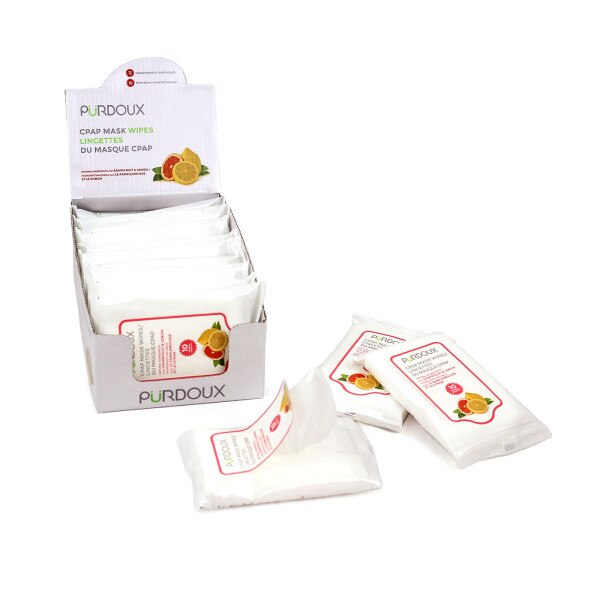 Citrus Travel CPAP Mask Wipes